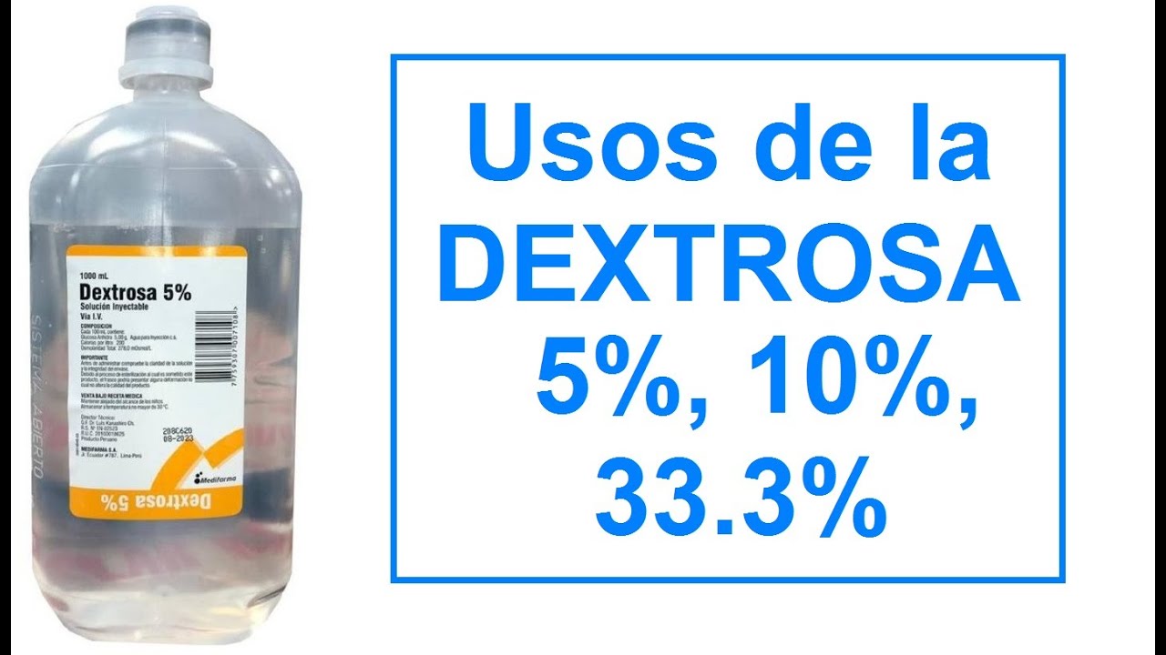 Prospecto de Dextrosa al 50%